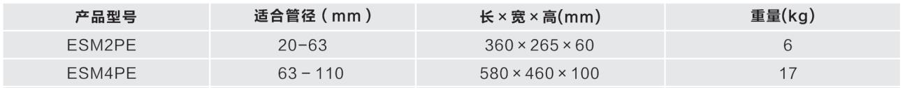 手動PE管封堵器選型表